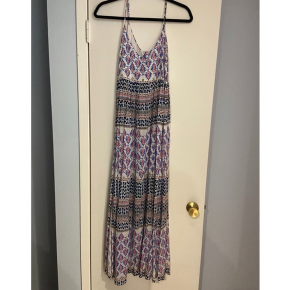 SOLD Somedays Lovin Boho Maxi Dress with Slit - Picture 3 of 6